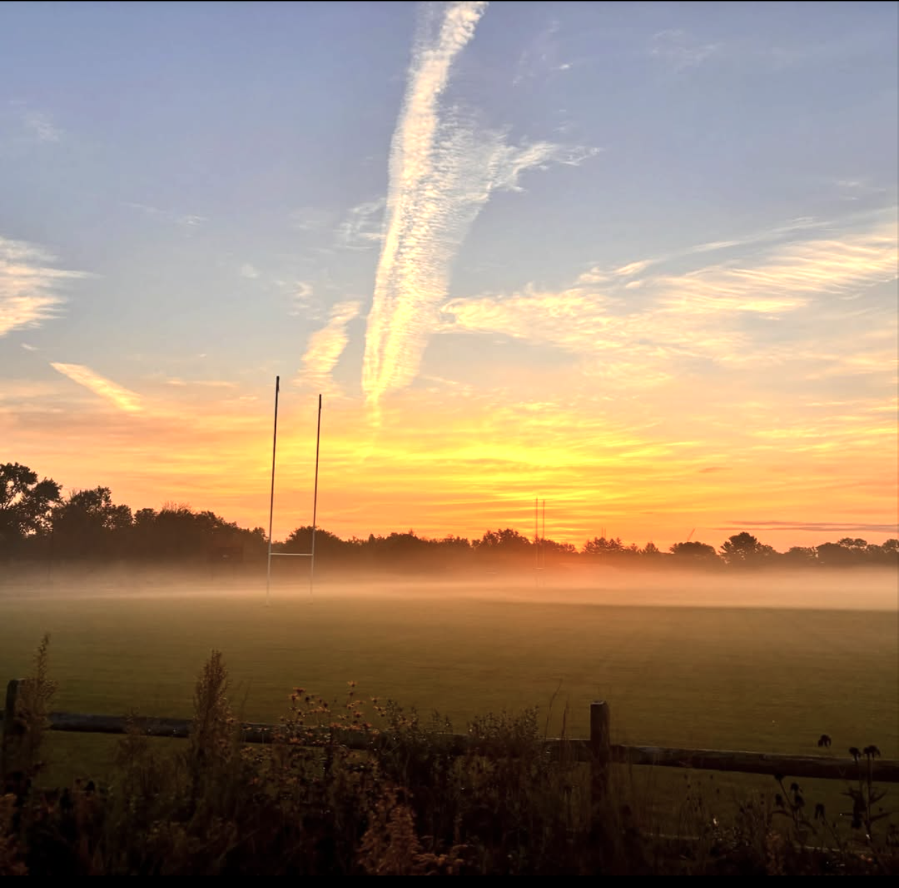 Rickerson Fields at daybreak